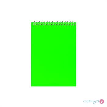 دفترچه  1.8سیمی طلقی رنگی میعاد