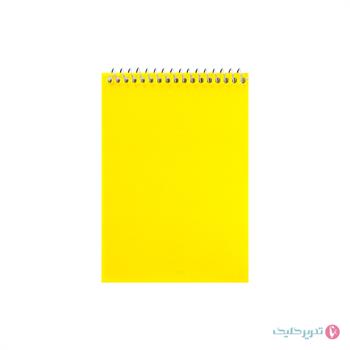 دفترچه  1.8سیمی طلقی رنگی میعاد