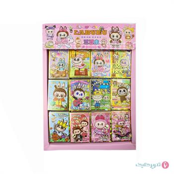 دفترچه طلاکوب استیکر  24برگی  LYZA لبوبو