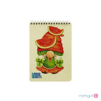 دفترچه 1.8 کرافت جلد پرسی رادنت طرح یلدا