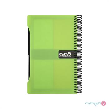 دفترچه یادداشت 100 برگ 23*13 خبرنگاری دیوایدر دار کیمیا کد 34
