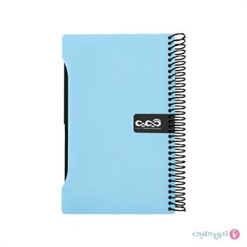 دفترچه یادداشت 100 برگ 23*13 خبرنگاری دیوایدر دار کیمیا کد 34