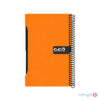 دفترچه یادداشت 100 برگ 23*13 خبرنگاری دیوایدر دار کیمیا کد 34