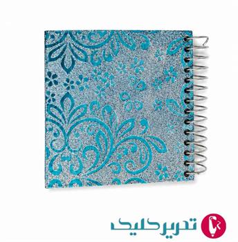 دفترچه یادداشت جلد سلفونی متالیک سن یاز