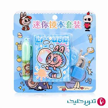 دفترچه یادداشت خودکار دار قفلی 7026 