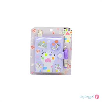  دفترچه یادداشت فومی خودکاردار فانتزی کد 001 