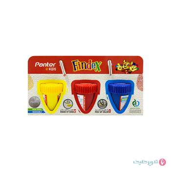 رنگ انگشتی 3 رنگ پنتر