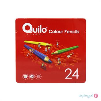 24رنگ جعبه فلزی تخت کویلو