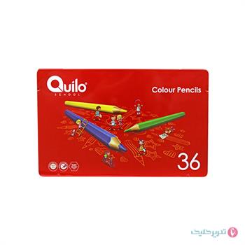 36رنگ جعبه فلزی تخت کویلو