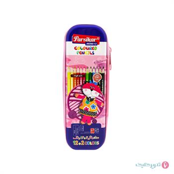 12رنگ جعبه فلزی زیپی پارسی کار 99012