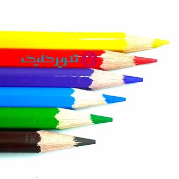 مداد رنگی سی کلاس 6 رنگ جعبه مقوا