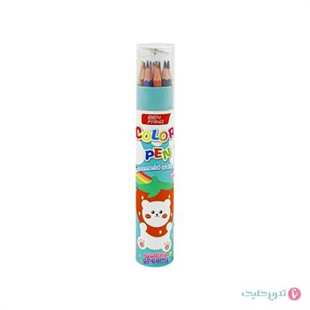 12رنگ لوله ای تراش دار فانتزی بن فانگ c01