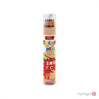 12رنگ لوله ای تراش دار فانتزی بن فانگ c01