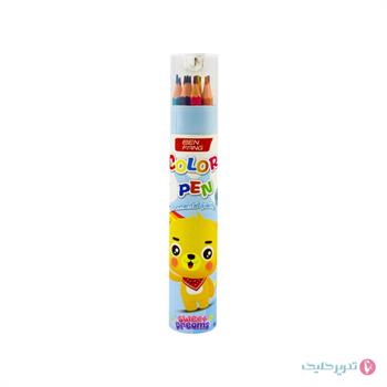 12رنگ لوله ای تراش دار فانتزی بن فانگ c01