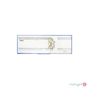 زونکن A5 کتان گلف آبی کد 10