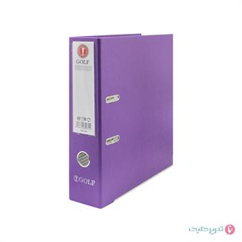  زونکن A4 کتان گلف بنفش کد 12