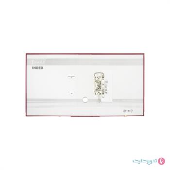 زونکن A4 کتان گلف زرشکی کد 03