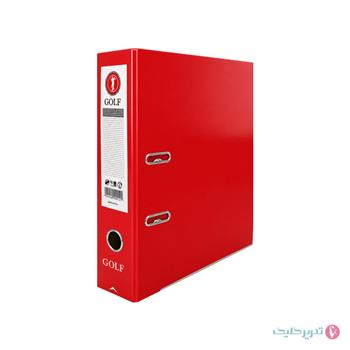زونکن A4 کتان گلف قرمز کد 04