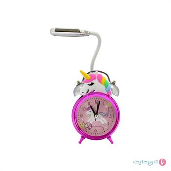  ساعت رومیزی کوکی و چراغ مطالعه شارژی 2371