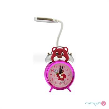  ساعت رومیزی کوکی و چراغ مطالعه شارژی 2371