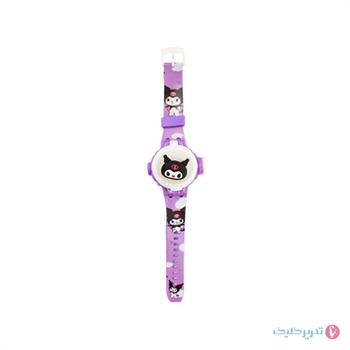 ساعت مچی کرومی طرح جور رندوم