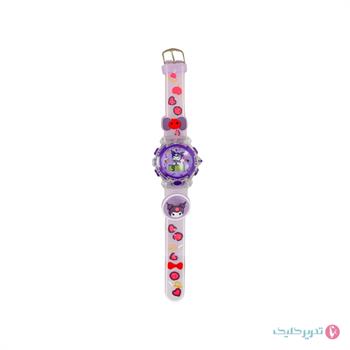 ساعت مچی کرومی طرح جور رندوم