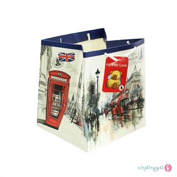 ساک دستی سایز  9 طرحدار  20x18 آذین