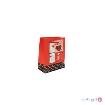 ساک دستی سایز 2 طرحدار 17*14 آذین 
