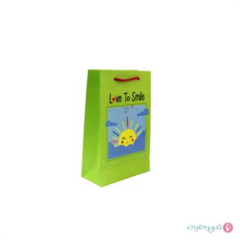 ساک دستی سایز 3 طرحدار 26*17 آذین 