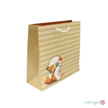 ساک دستی سایز 6 طرحدار 23*24 آذین