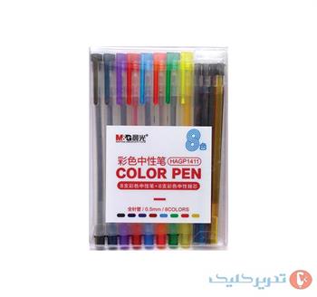 ست خودکار 8 رنگ 0.5 یدک دار M&G 