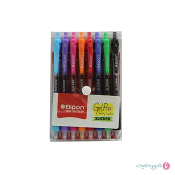  ست 8 رنگ روان نویس اسلیکر الیپون 8186009