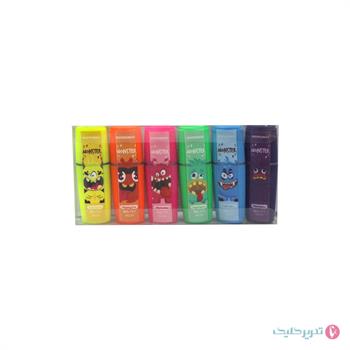 ست 6 رنگ ماژیک هایلایت مینی معطر مپرومکس 711 