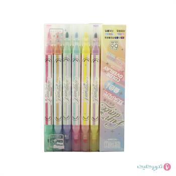 ست  6 عددی 12رنگ هایلایت اکلیلی 949