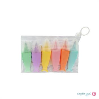 ست 6 عددی ماژیک فسفری ماهی 6225