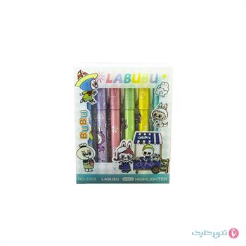 ست 6 عددی هایلایت فانتزی لبوبو 3368