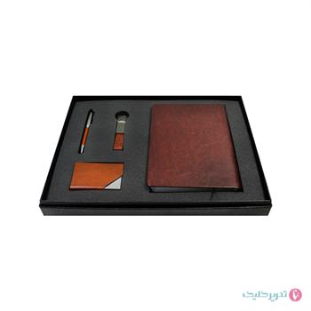 ست ویهان 4 تکه خودکار جاکارتی جاسوئیچی سررسید کد 204