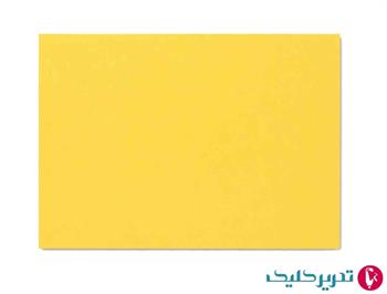 طلق A4 ضخیم کرونا زرد