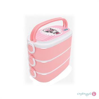 ظرف غذا 3 طبقه فانتزی اسمارت لانچ کارا