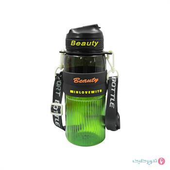 قمقمه 750 میل نی دار خارجی بیوتی نوار سیلیکونی