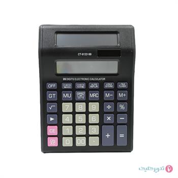 ماشین حساب رومیزی بزرگ دوصفحه CT8122-99