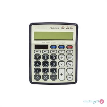 ماشین حساب رومیزی متوسط CT712