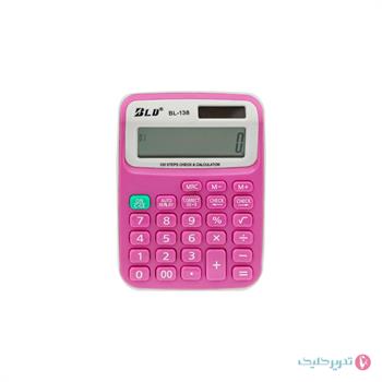 ماشین حساب رومیزی متوسط رنگی BLD138