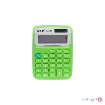 ماشین حساب رومیزی متوسط رنگی BLD138