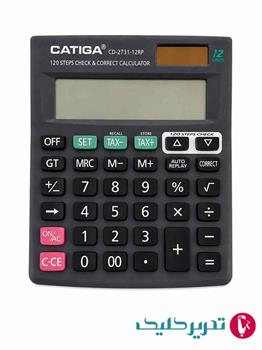 ماشین حساب کاتیگا مدل CD-2731-12RP 