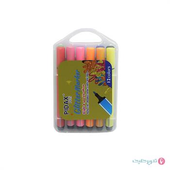 ماژیک 12رنگ اکرولیک اکلیلی پیداکس