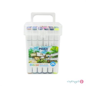 ماژیک 24 رنگ راند و تاچ پیداکس 824