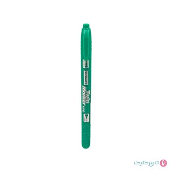  ماژیک سی دی 2سر لاکسر سبز کد 150 