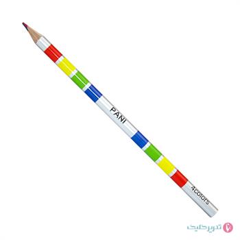 مداد پانی 4 رنگ رنگین کمان 