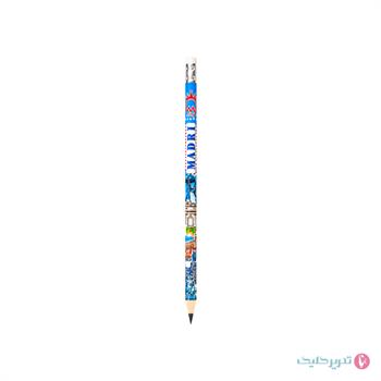 مداد مشکی پاک کن دار طرحدار ام کیو H24